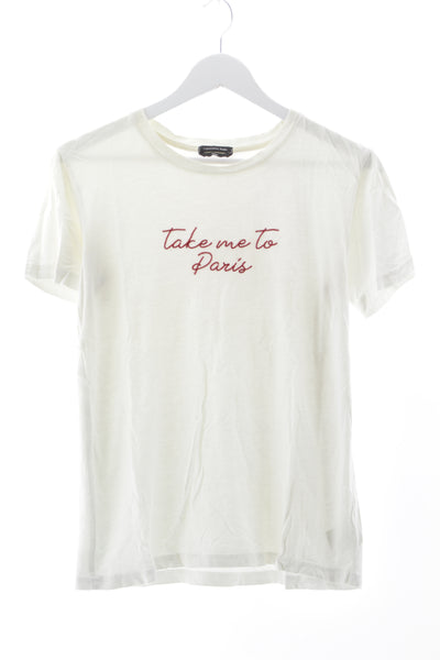 Camiseta blanca "take me"
