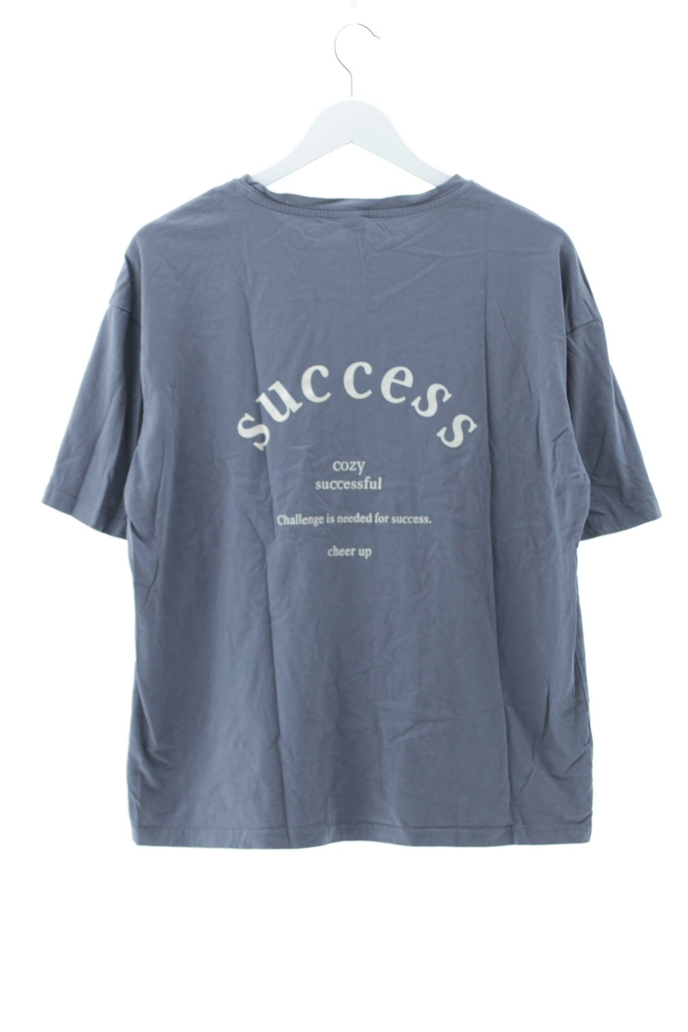 Camiseta gris success