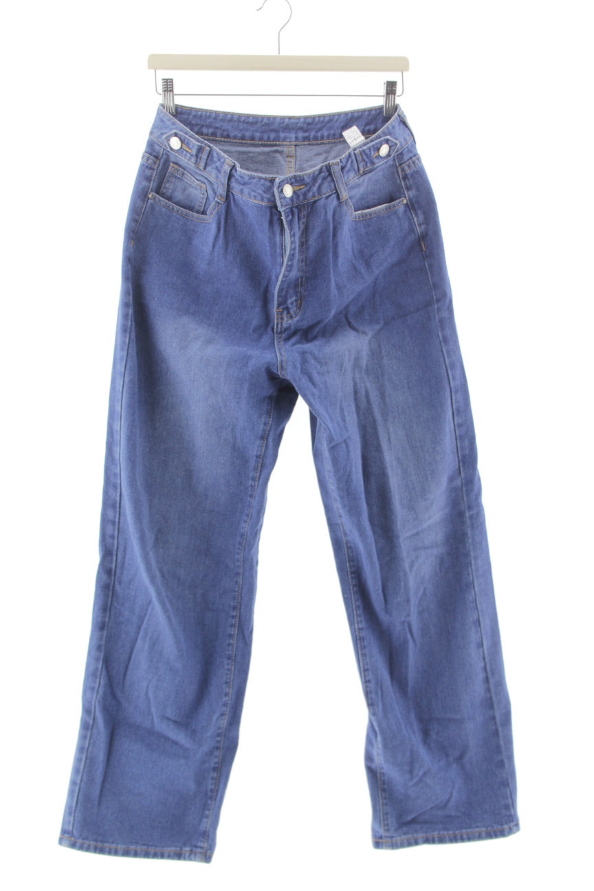 Jeans azules básicos corte recto