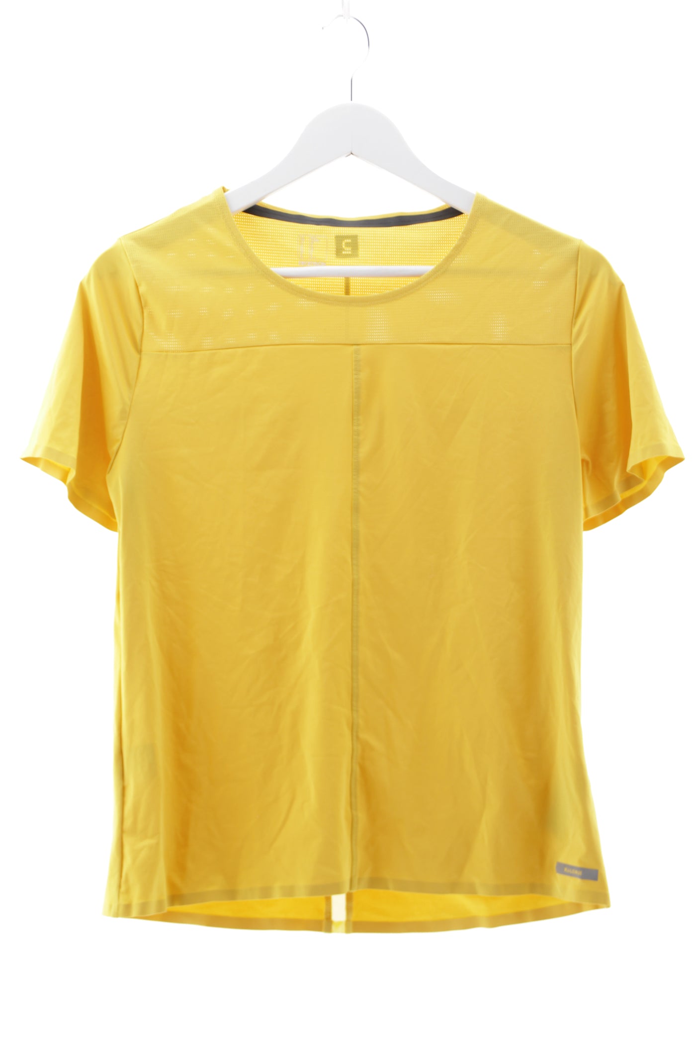 Camiseta técnica deportiva amarilla