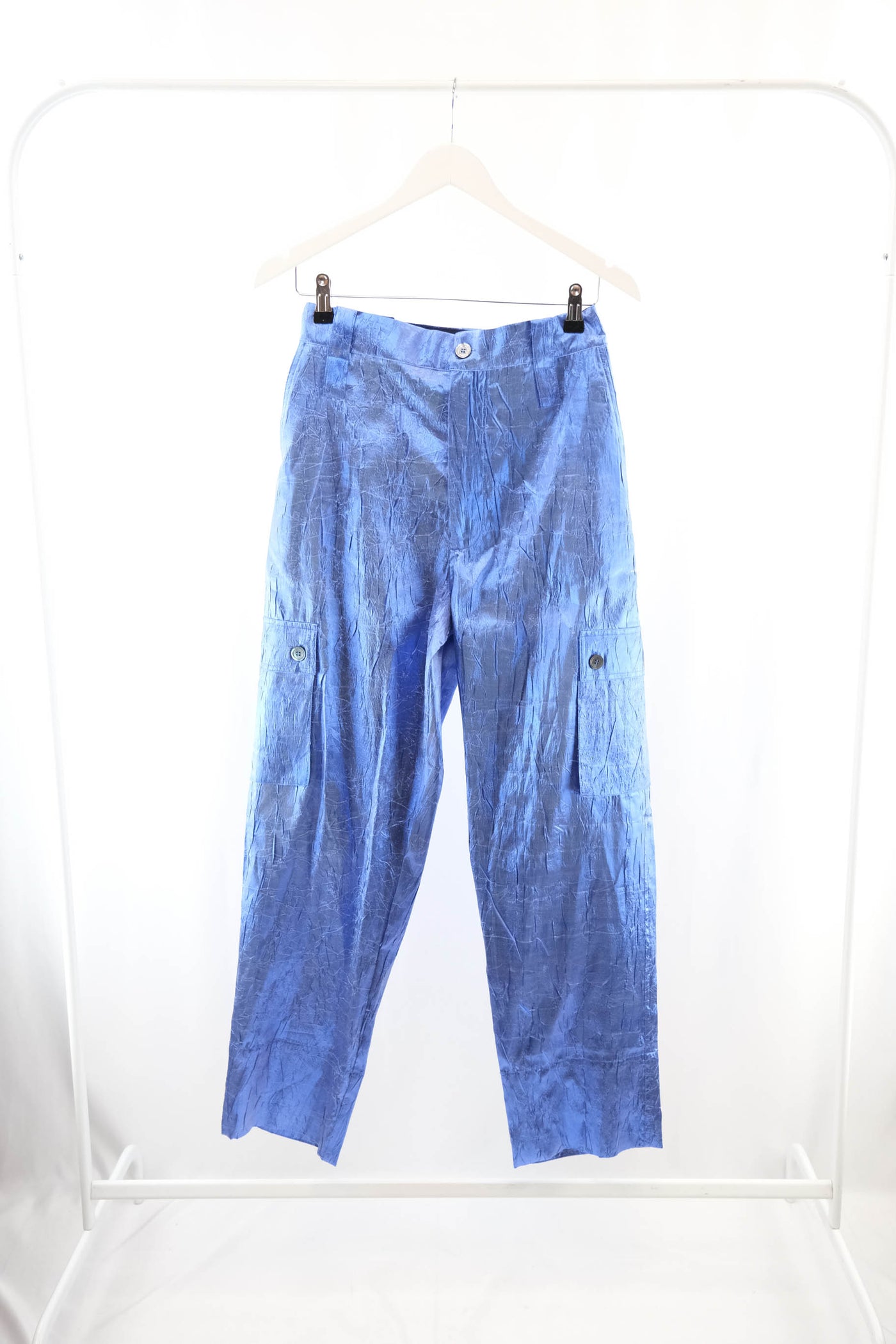 Pantalón brillos azul "Rabens Saloner"
