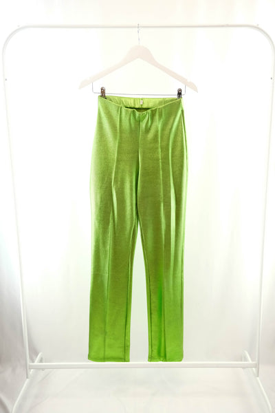 Pantalón brillos verde