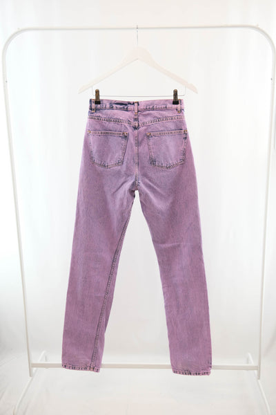 jeans violeta washed