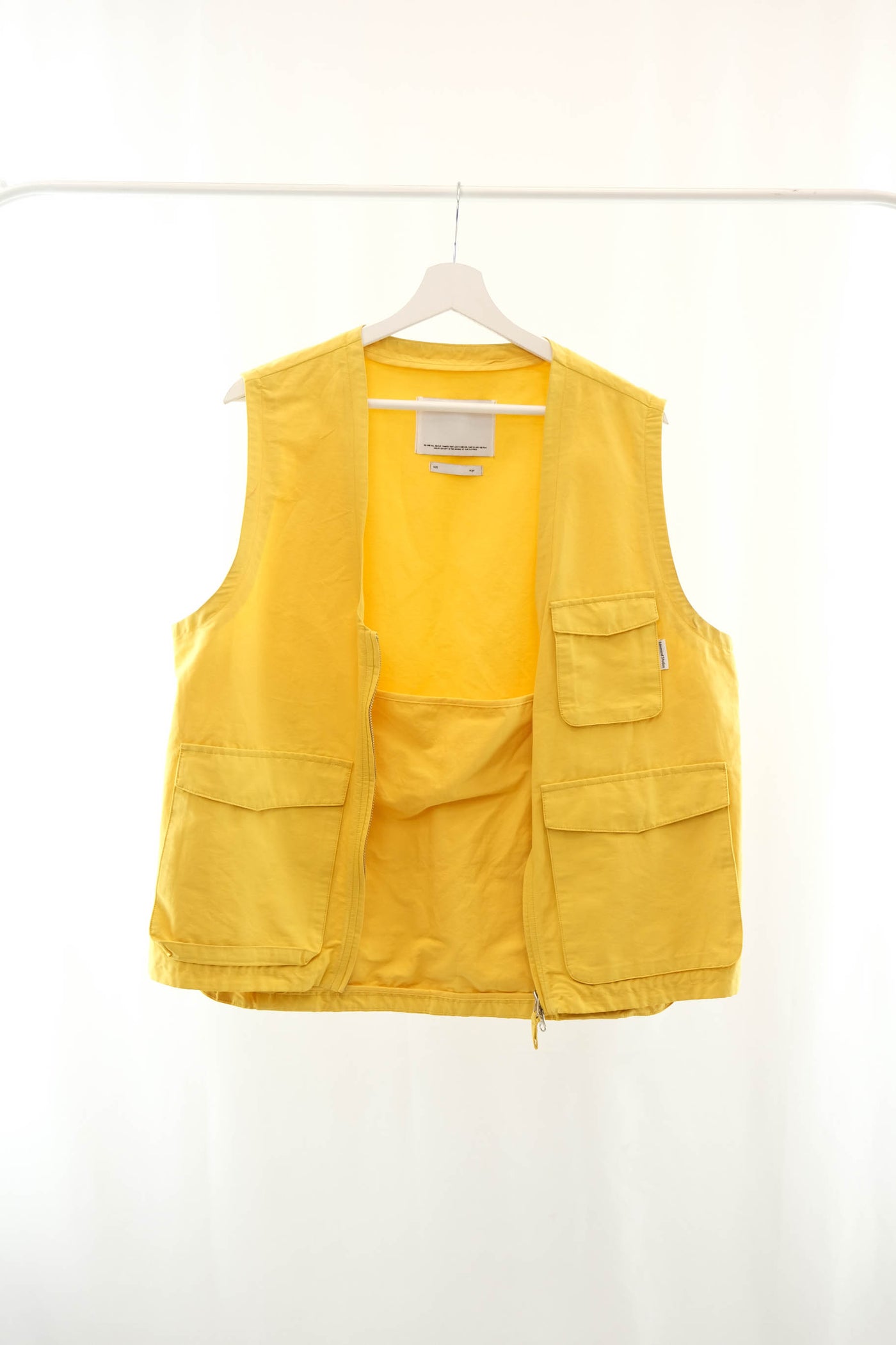 pocket yellow vest