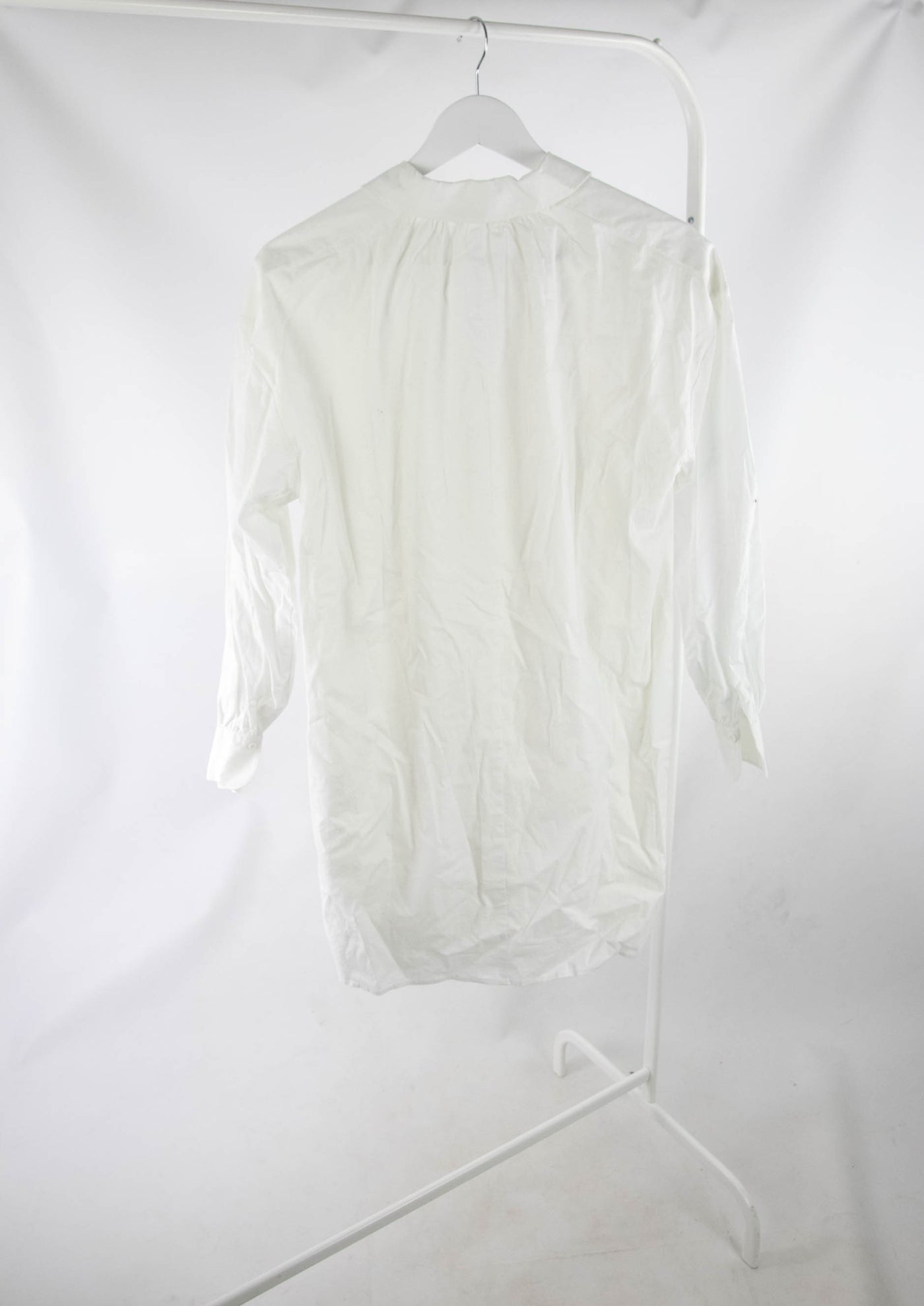 Vestido blanco manga larga LPA