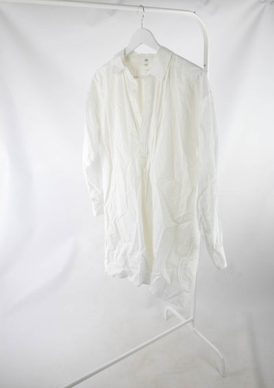 Vestido blanco manga larga LPA