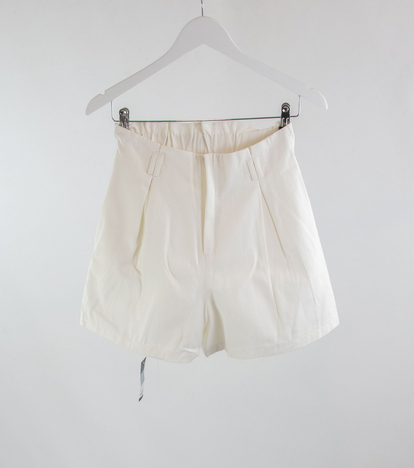 Pantalón corto blanco cintura alta - NUEVO