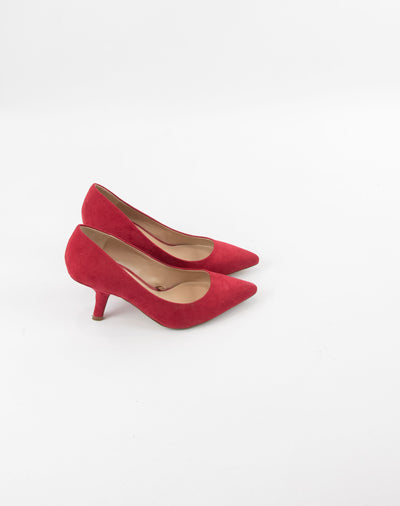 Zapatos rojos de tacón