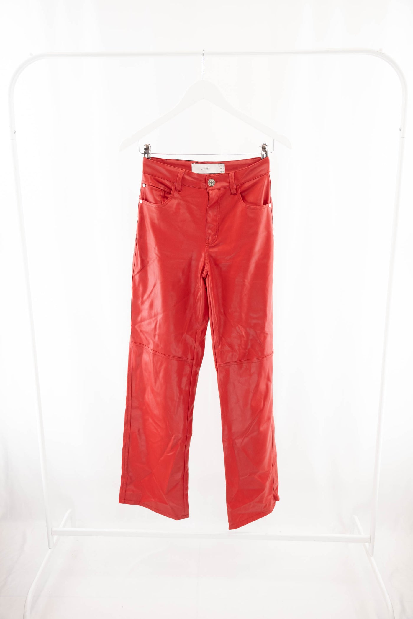 Pantalón piel rojo
