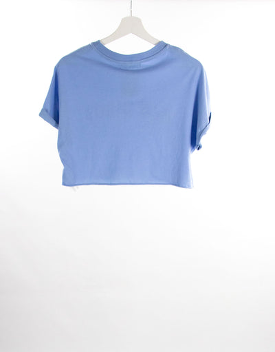 Camiseta crop azul (NUEVO)