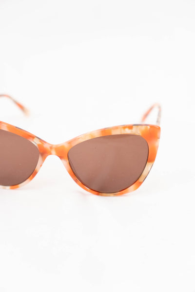 Gafas de sol naranjas