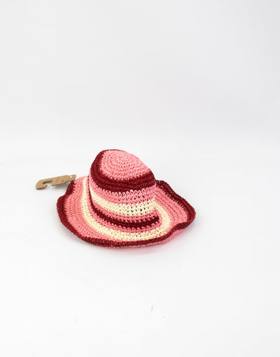 Sombrero de pescador rosa