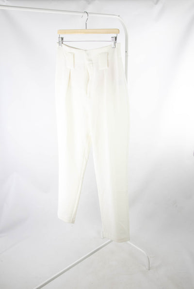 Pantalón de vestir blanco