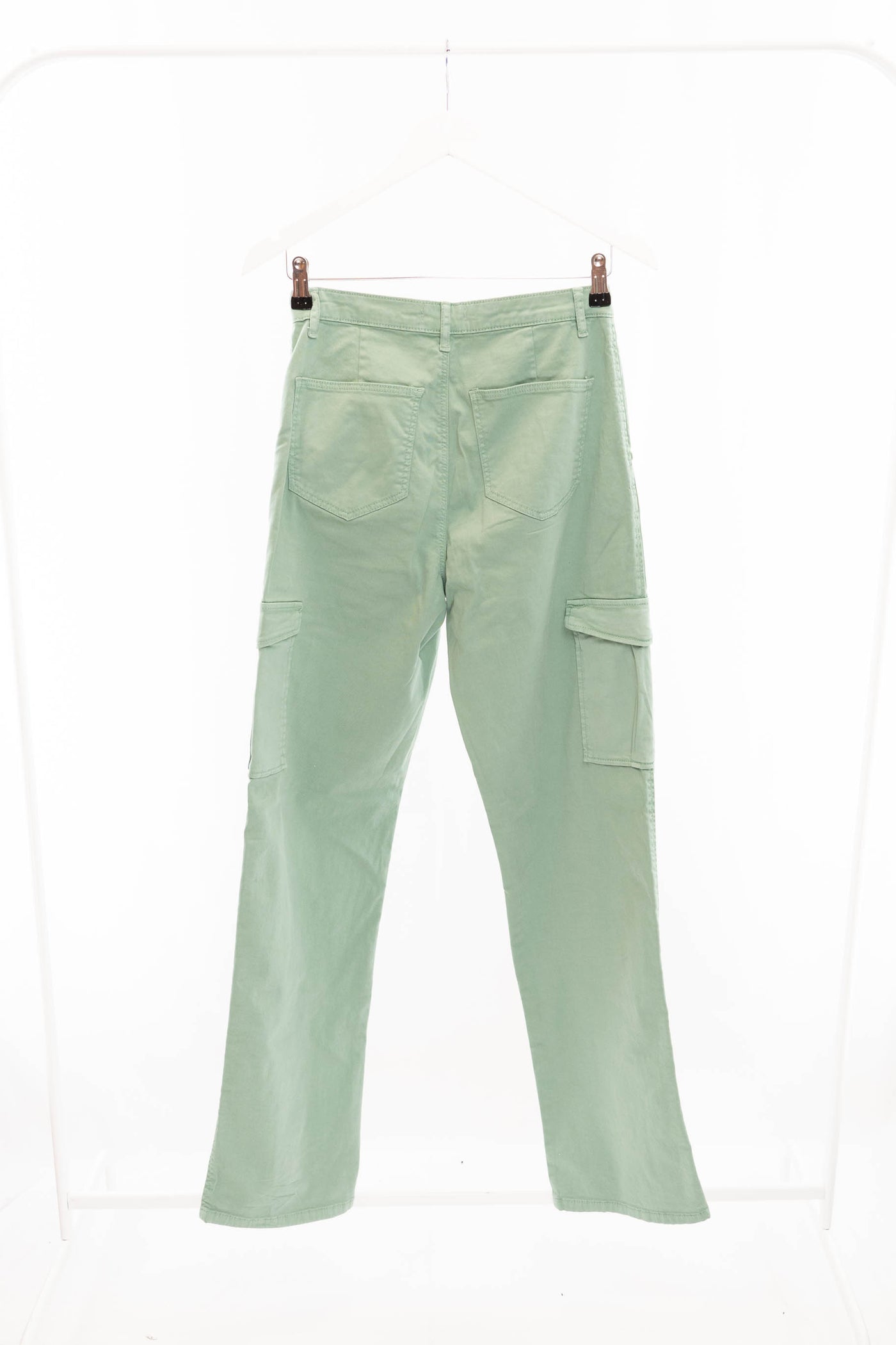 Jeans cargo verde