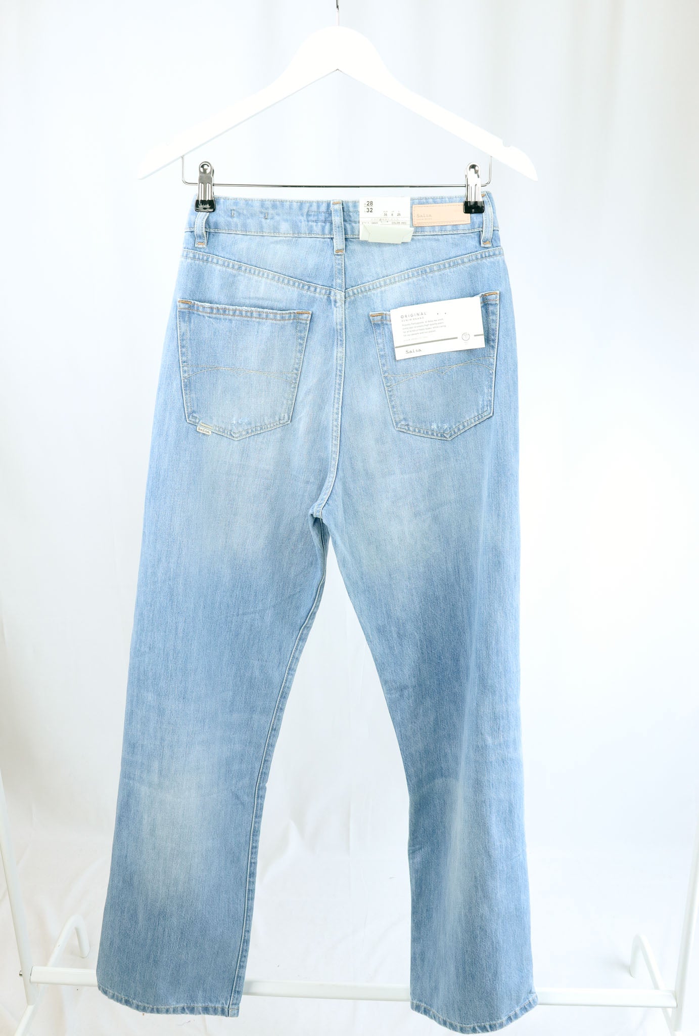 Jeans rotos tiro alto SALSA (NUEVO)