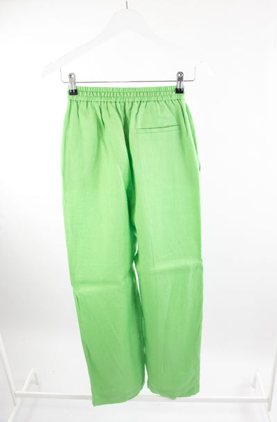 Pantalón verde de lino