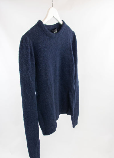 Jersey azul de lana