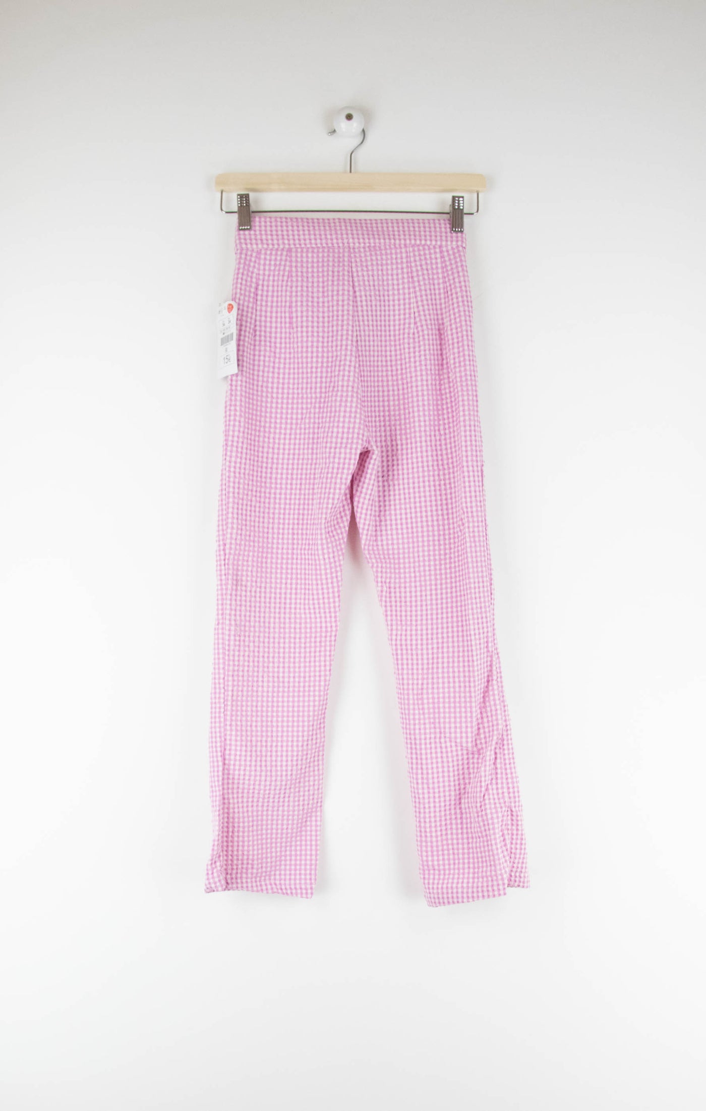 Pantalón estampado rosa y blanco tipo acolchado NUEVO