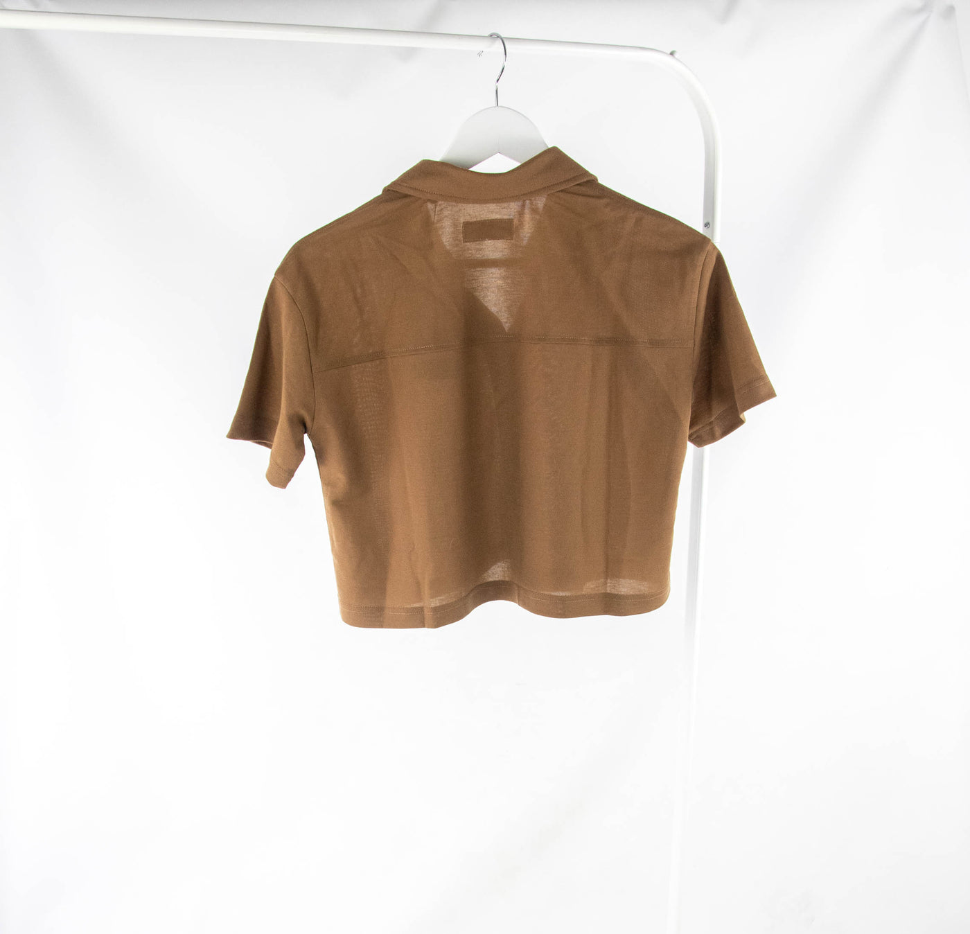 Camisa marrón corta NUEVO