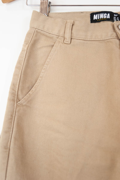 Pantalón cargo marrón