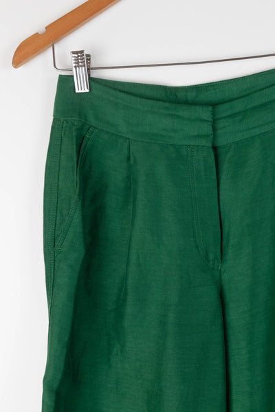 Pantalón ancho verde