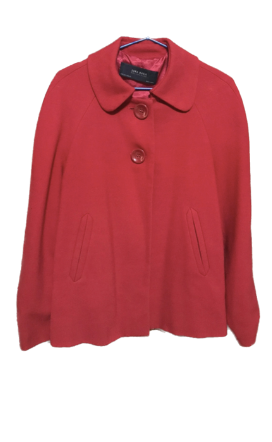 Abrigo Rojo Zara