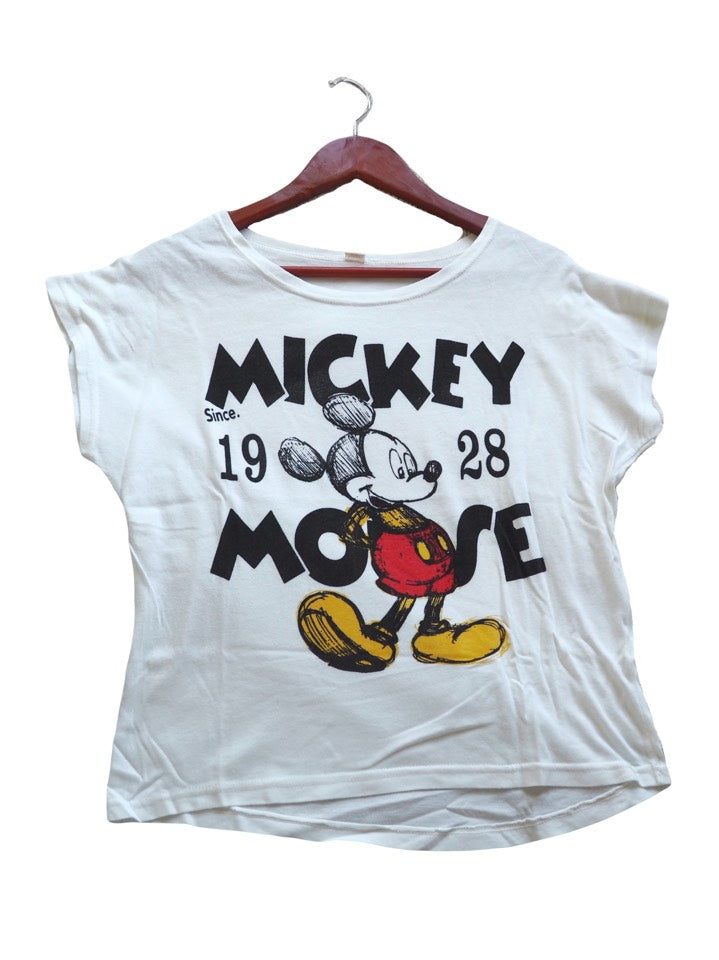 Camiseta blanca Micky Mouse