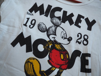 Camiseta blanca Micky Mouse