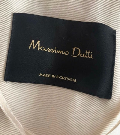 Chaleco Massimo Dutti T.S largo beig