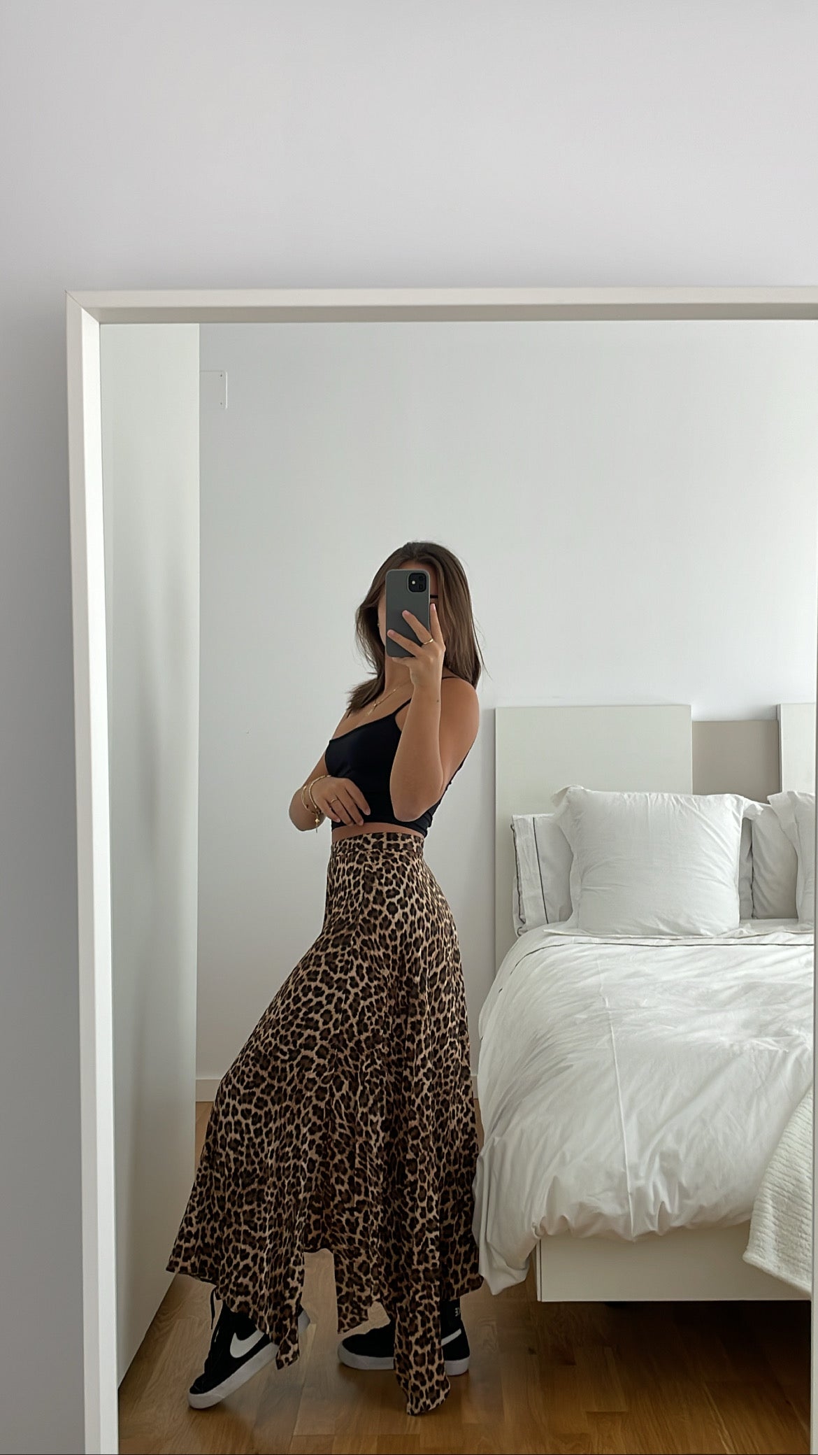 Falda de leopardo