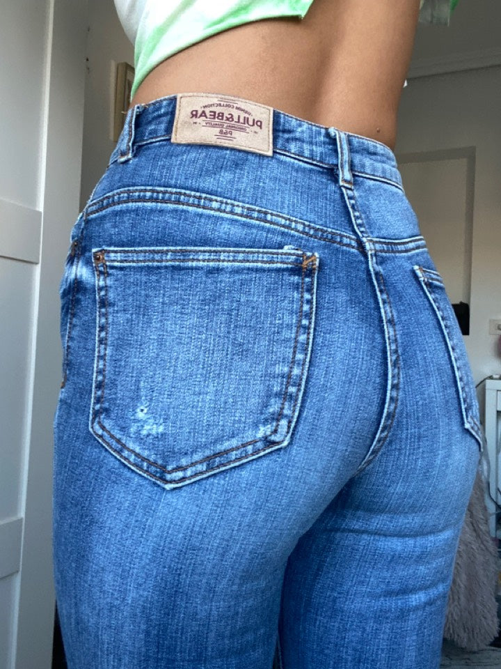 Jeans con detalles