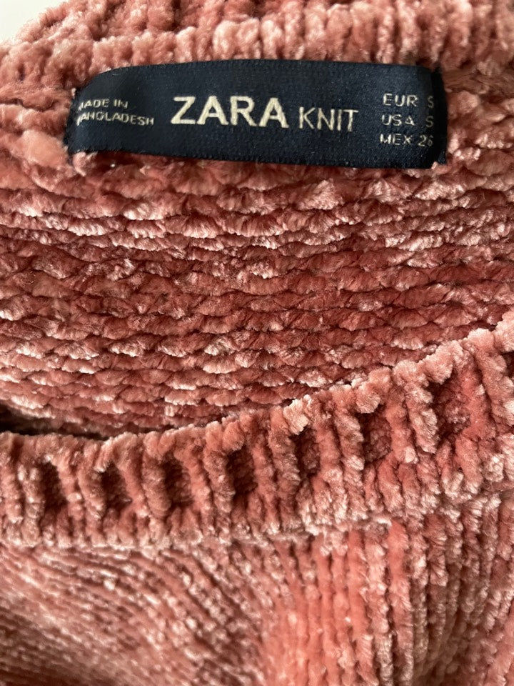 Jersey de chenilla de Zara