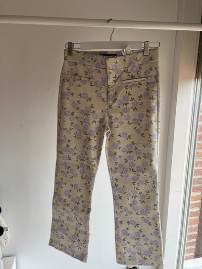 Pantalon flores Zara